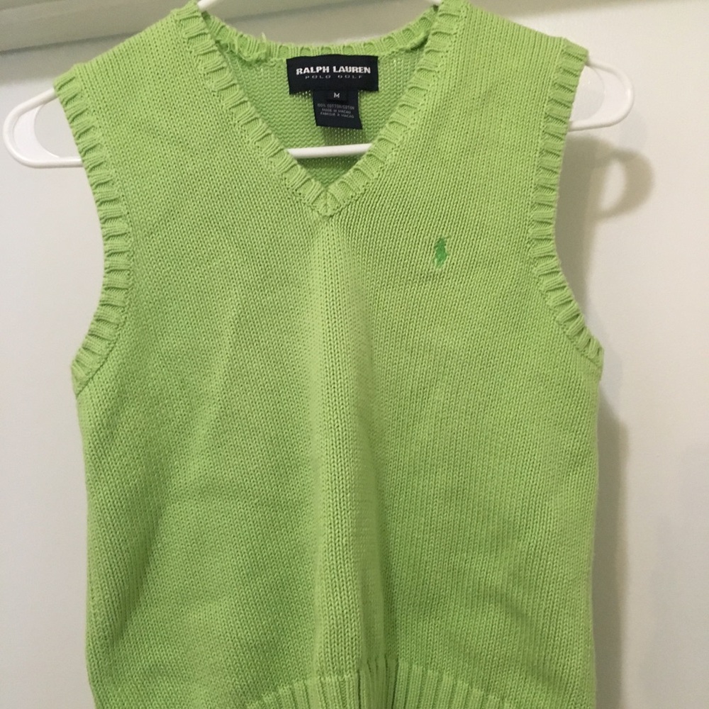 Ralph Lauren Polo Golf Sleeveless Sweater